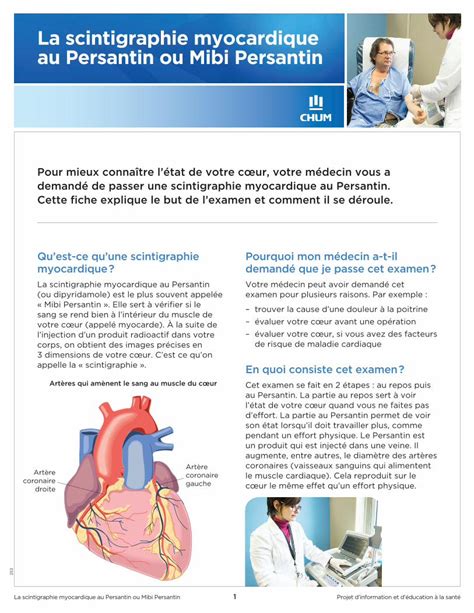 mibip|Perfusion myocardique au persantin et au repos 